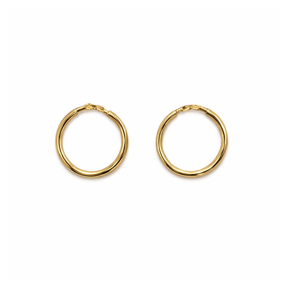 ARGOLAS EM OURO 19,2K