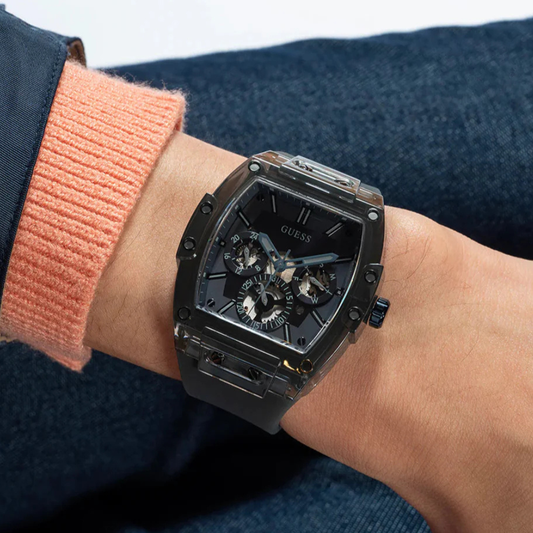 RELÓGIO GUESS PHOENIX CINZENTO