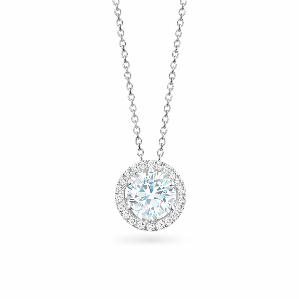 COLAR EM OURO COM ZIRCÔNIAS