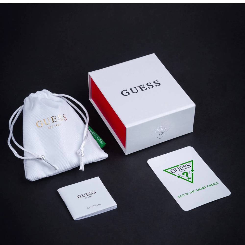 CONJUNTO DE BRINCOS GUESS COM ZIRCÓNIAS