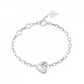 PULSEIRA GUESS PRATEADA GU BY YOUR SIDE