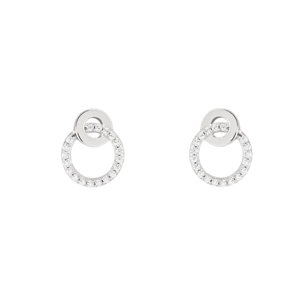 CONJUNTO UNIKE VALENTINES EM PRATA 925% COM ZIRCÓNIAS UK.PK.1204.0011""