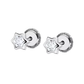 BRINCOS EM OURO 9K COM ZIRCONIAS