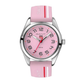 RELOGIO GANT TEENS GRADUARTE 32mm SILICONE ROSA RISCAS     K320007-S