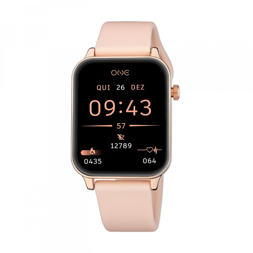 SMARTWATCH ONE FRAME ROSE GOLD
