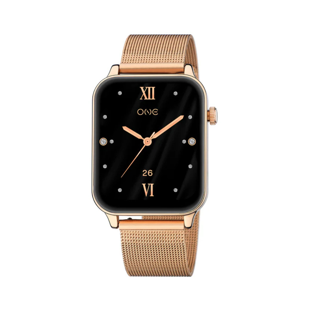 SMARTWATCH ONE FRAME ROSE GOLD MESH