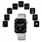 SNARTWATCH ONE FRAME SILVER MESH