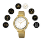 SMARTWATCH ONE SPARK GOLD MESH