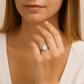 ANEL JOALHARIA LADY-DI EM OURO 19.2K COM DIAMANTES LAB-GROWN