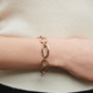 PULSEIRA  VIDAL E VIDAL EM BRONZE BANHADO A OURO 18K