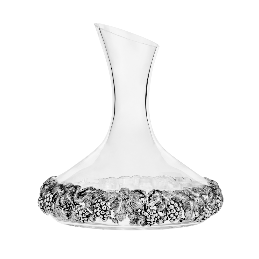 DECANTER TOPÁZIO UVAS V3 (VIDRO)