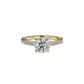 ANEL EM OURO 19,2K C/ DIAMANTES