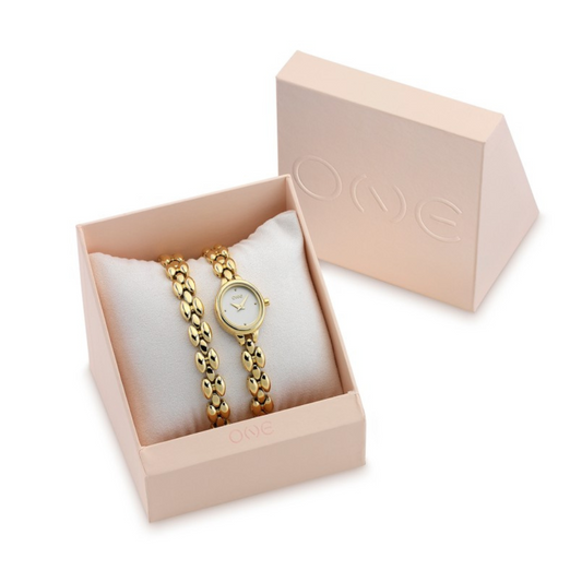 BOX ONE PARIS GOLG RELOGIO E PULSEIRA