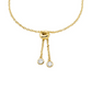 PULSEIRA MICHAEL KORS EM PRATA 925% DOURADA COM ZIRCÓNIAS