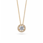 Colar EM OURO 19.2K COM ZIRCONIAS
