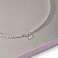 COLAR UNIKE EM PRATA 925% COM PÉROLAS GIRL &BOY