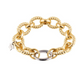 PULSEIRA REBECCA ATHENA BRONZE COM BANHO DE OURO 24K