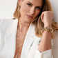 COLAR REBECCA ATHENA BRONZE COM BANHO DE OURO 24K