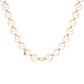 COLAR REBECCA ATHENA BRONZE COM BANHO DE OURO 24K
