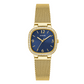 RELÓGIO GUESS TAPESTRY DOURADO COM MOSTRADOR AZUL
