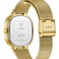 RELÓGIO GUESS TAPESTRY DOURADO COM MOSTRADOR AZUL