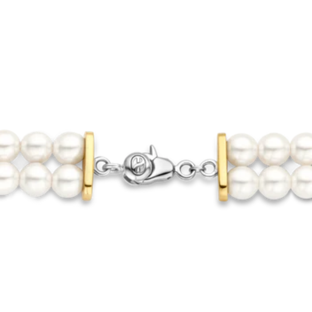 PULSEIRA EM PRATA 925% TI SENTO COM PÉROLAS