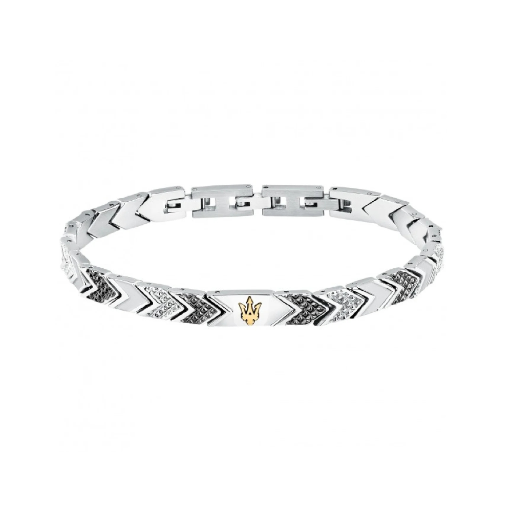 PULSEIRA MASERATI EM AÇO "JM225AVD89"