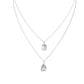 FIO GUESS PRATEADO COM ZIRCÓNIAS