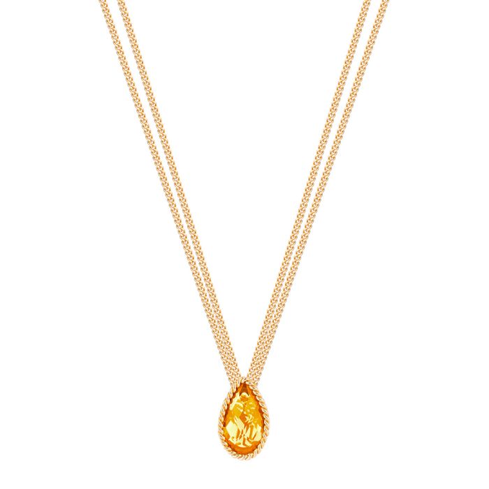 COLAR REBECCA COCKTAIL BRONZE COM PEDRAS