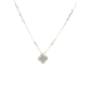 COLAR EM PRATA 925 DOURADO COM MADREPÉROLA