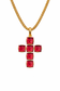 COLAR EM PRATA 925% COM CRUZ