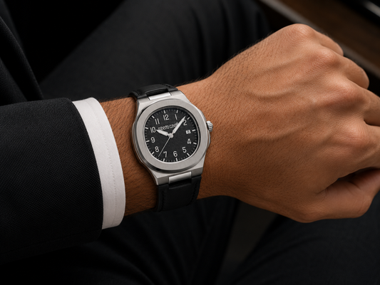 RELOGIO ROBERTO CAVALLI IMPETO BRAC. PRETA MSTR.PRETO 39,3H