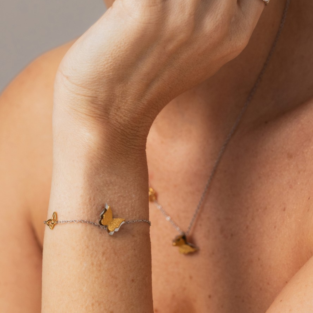 PULSEIRA ONE SENHORA BUTTERFLY BICOLOR