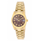 RELOGIO LIU JO TLJ2487 DOURADO COM FUNDO CASTANHO
