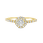 ANEL JOALHARIA EM OURO 18K C/ 27 DIAMANTES LABORATORIO