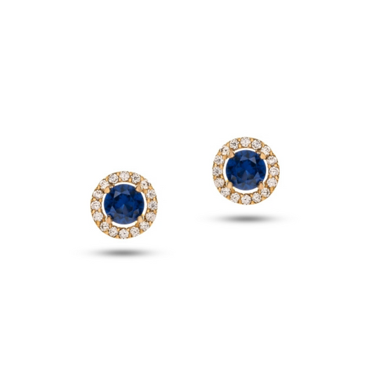 BRINCOS EM OURO COM ZIRCONIAS