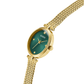 RELÓGIO GUESS MULHER RUBY MOSTRADOR VERDE
