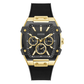 RELÓGIO GUESS HOMEM PHOENIX PRETO E DOURADO
