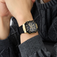 RELÓGIO GUESS HOMEM PHOENIX PRETO E DOURADO