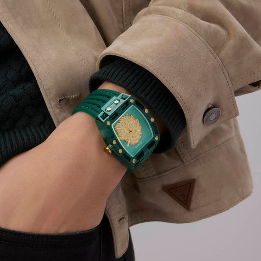 RELÓGIO GUESS HOMEM PHOENIX VERDE