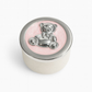 CAIXA 1º DENTE 045MM URSO ROSA SILVER PLATED