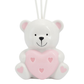 PERFUMADOR COM LED URSO RORA 11X12.50 CM EM CERAMICA