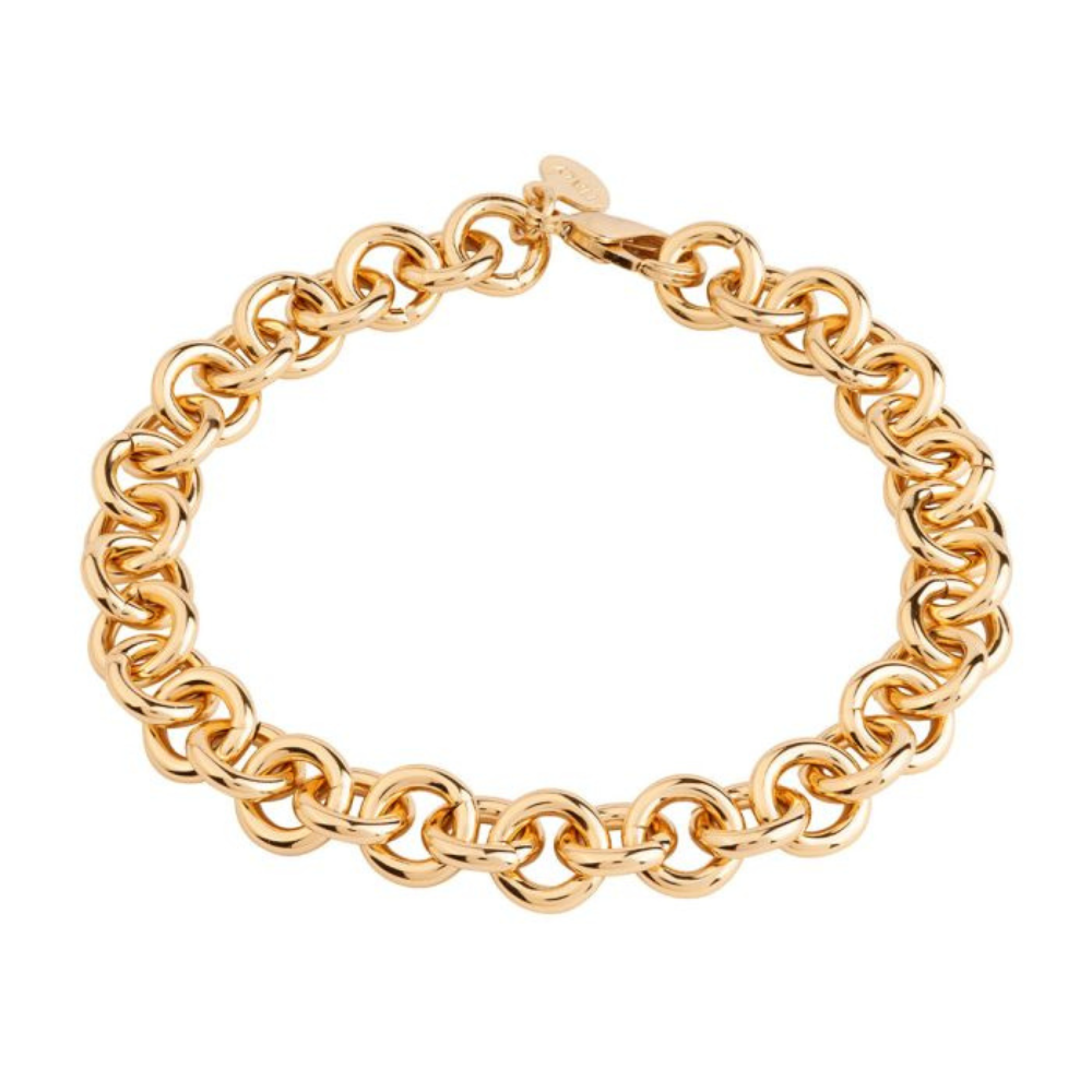 PULSEIRA REBECCA ATHENA BRONZE COM BANHO DE OURO 24K