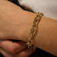 PULSEIRA REBECCA ATHENA BRONZE COM BANHO DE OURO 24K