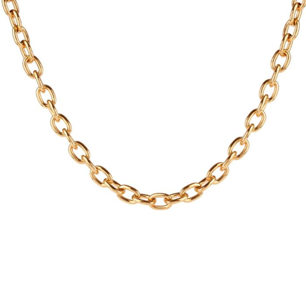 COLAR  REBECCA ATHENA BRONZE COM BANHO DE OURO 24K