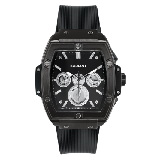 RELÓGIO RADIANT HOMEM RYAN PRETO/SILICONE