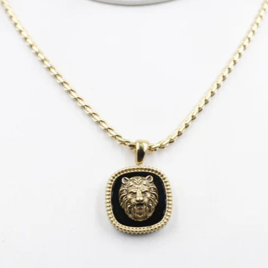 FIO GUESS EM AÇO DOURADO LION KING