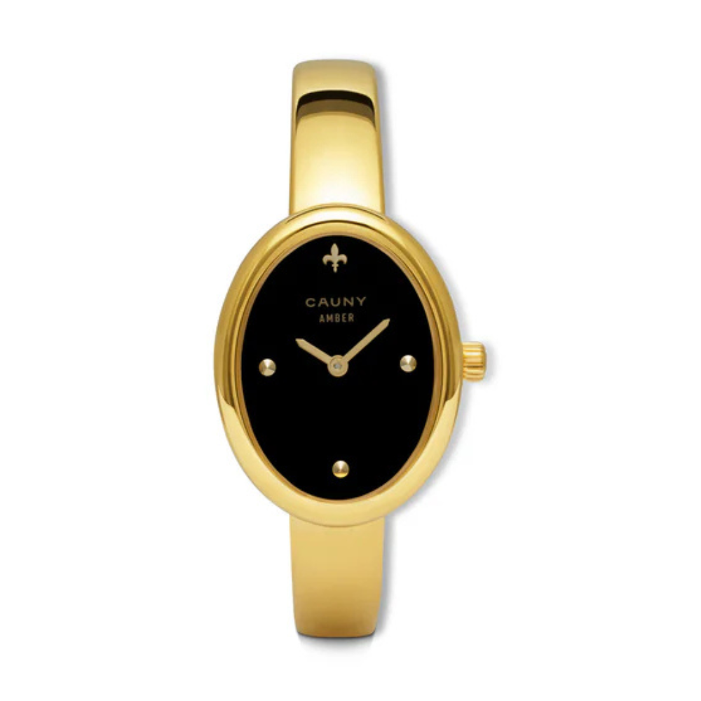 RELÓGIO CAUNY AMBER 24X32 MST PRETO M