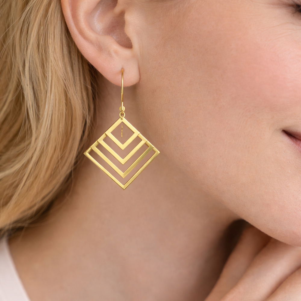 BRINCOS EM OIRO 19,2K