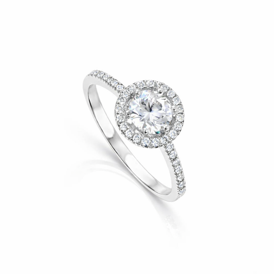 ANEL EM OURO COM ZIRCÔNIAS